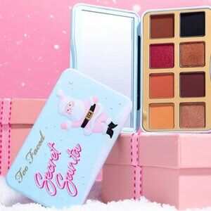 too faced secret santa mini eyeshadow palette